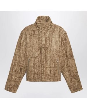 1989 STUDIO Flock Denim Puffer 1989 Camo - Brown