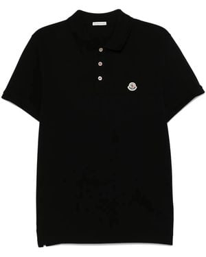 Moncler Ss Polo - Black