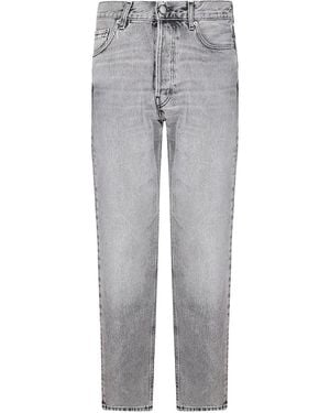 Haikure "Tokyo" Slim Flanel Jeans - Gray