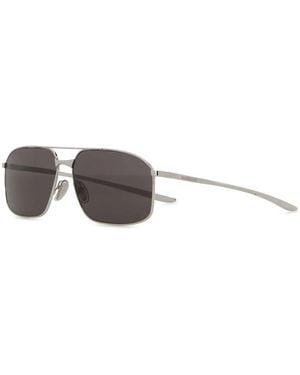 Balenciaga Metal Monday Sunglasses - Metallic