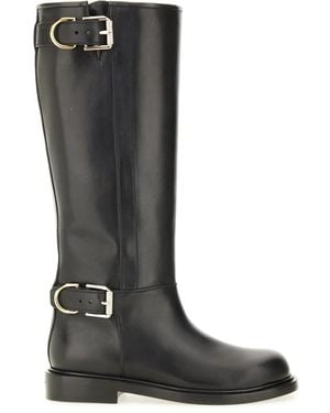 Givenchy Flat Boot Voyou - Black