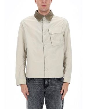 Belstaff Ground Jacket With Velvet Collar - Natural