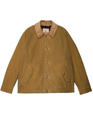 Baracuta Giacca "Deck" Cerata - Natural
