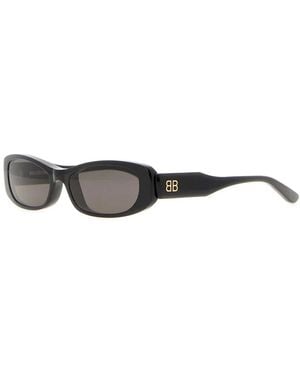 Balenciaga Acetate Nova Sunglasses - White