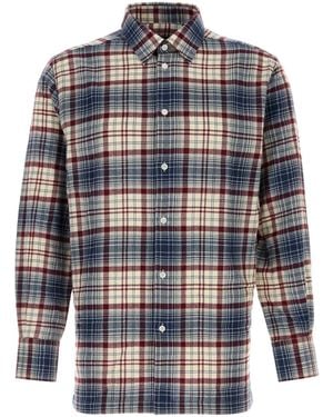 Willy Chavarria Woollen Shirt - Grey