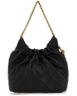 Tory Burch Fleming Mini Hobo - Black