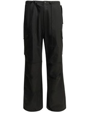 Needles Field Cotton Nylon Cargo Trousers - Black
