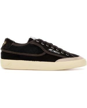 Autry Windscape Low Wom Jp04 Pony/Suede - Black