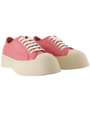 Marni Laced Up Sneakers - Pink