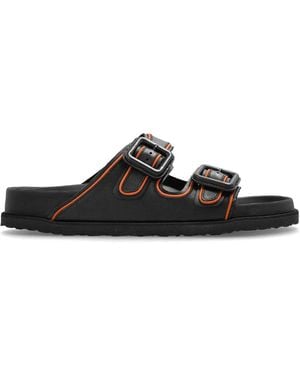 Birkenstock Arizona Exquisite Nappa Leather Sandals - Black