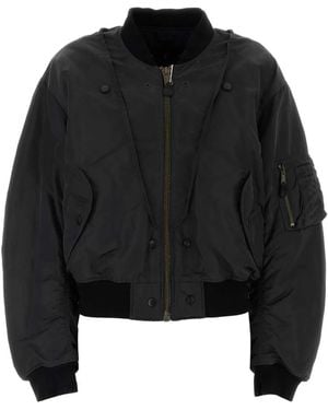 Maison Margiela Reversible Bomber - Black