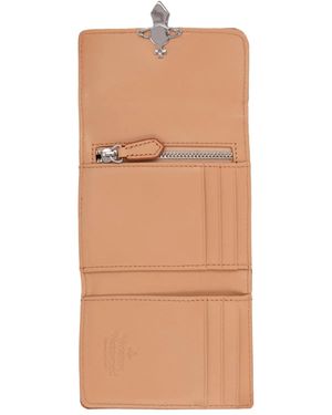 Vivienne Westwood Calf Leather Wallet - Brown