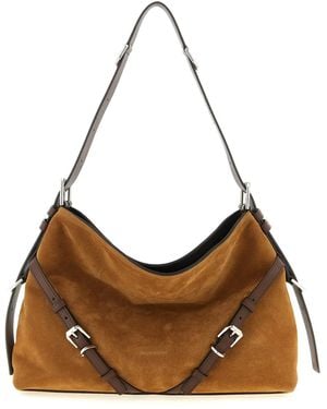 Givenchy 'Voyou' Medium Shoulder Bag - Brown