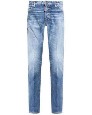 DSquared² Cool Guy Logo Jeans - Blue