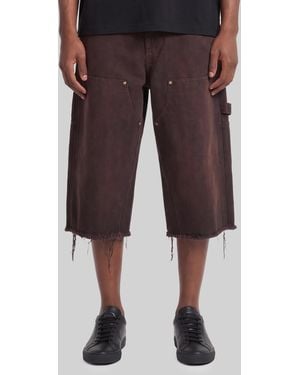 Willy Chavarria Workwear Carpenter Trousers - Brown