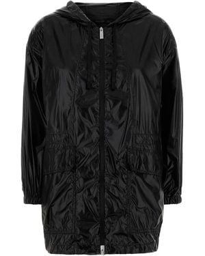 Herno Short Parka - Black