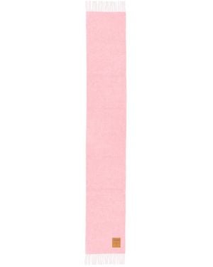 Ganni Wool Scarf - Pink