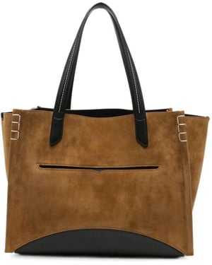 JW Anderson Jw Anderson Loafer Leather Tote Bag - Brown