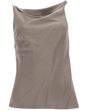 Alysi Asymmetrical Top - Grey