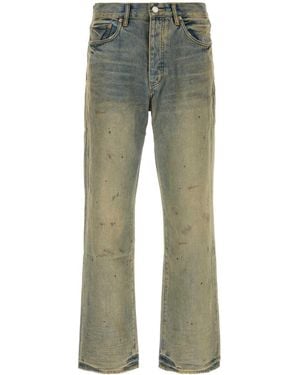 Purple Denim Denim Jeans - Green
