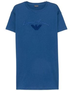 Emporio Armani Cotton Dress - Blue