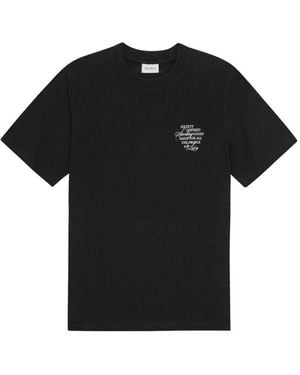 Les Deux "Ben Faience" T-Shirt - Black