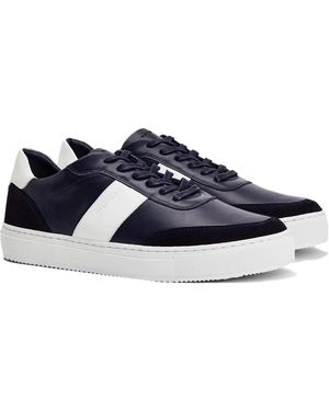Tommy Hilfiger Premium Cupsole Stripe Sneakers - Blue