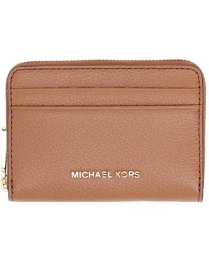MICHAEL Michael Kors Michael By Michael Kors Card Holder "Jet Set" - Brown