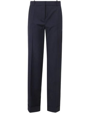Kiltie Andrew Wide Leg Pants - Blue