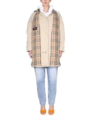 1/OFF Trench Remade Burberry - Natural