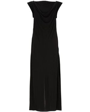 Bottega Veneta Intrecciato Strap Dress - Black