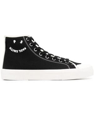 Paul SmithポールスミスCarver Logo Hi-Top Sneakersスニーカー Paul SmithポールスミスCarver Logo Hi-Top Sneakersスニーカー