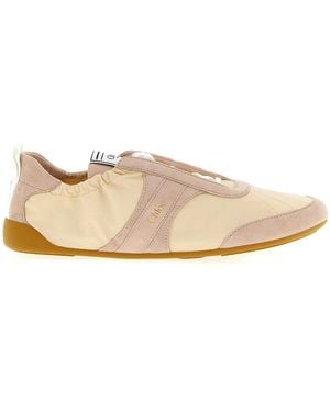 Chloé Kick' Sneakers - Natural