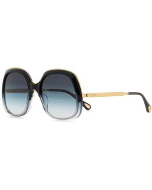 Chloé Acetate Sunglasses - Black