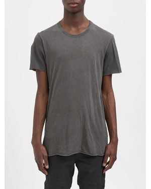 Poeme Bohemien Cotton T-Shirt - Grey