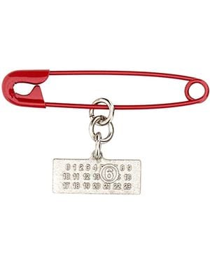 MM6 by Maison Margiela Brooch - White