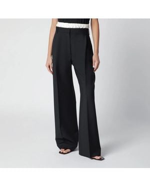 Rohe Pants With Boxer Detail - Black