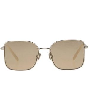 Brunello Cucinelli Timeless Reflections Titanium Glasses - Brown