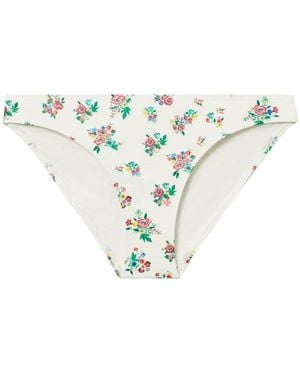 Tory Burch Floral Print Bikini Bottom - Multicolour