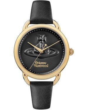 Vivienne Westwood Carnaby Orb Logo 32Mm Quartz Watch - Gray