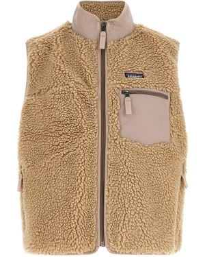 Patagonia 'Classic Retro-X' Vest - Natural