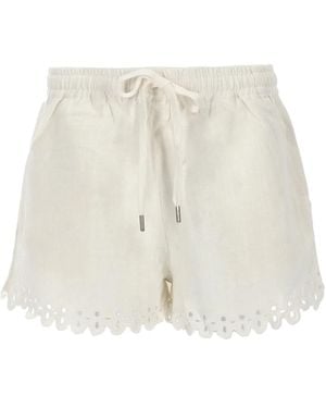 Isabel Marant Shorts "Balyme" - White