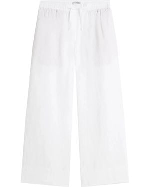 Tommy Hilfiger Pull On Linen Pants - White