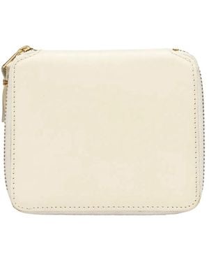 Comme des Garçons Wallet Classic Leather Line Wallet - Natural