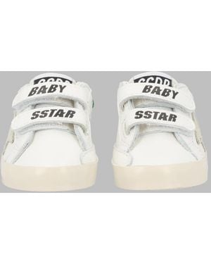 Golden Goose Superstar Leather Trainers Ovine - Metallic