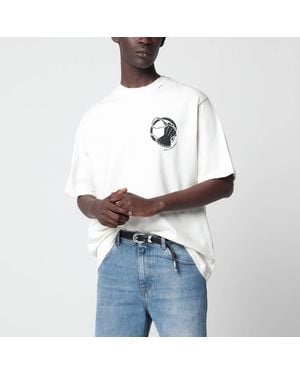Willy Chavarria Chavarria Lower Education Standard Masa Cotton Tshirt - White