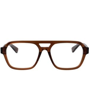 Bottega Veneta Transparent Acetate Glasses - Black