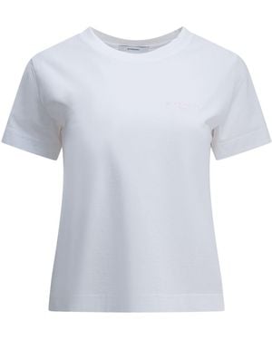 Givenchy Cotton Crewneck T-Shirt - White