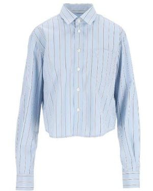 Ami Paris Cotton Shirt - Blue