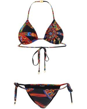 Dolce & Gabbana Dolce & Gabbana 'Carretto' Bikini - White